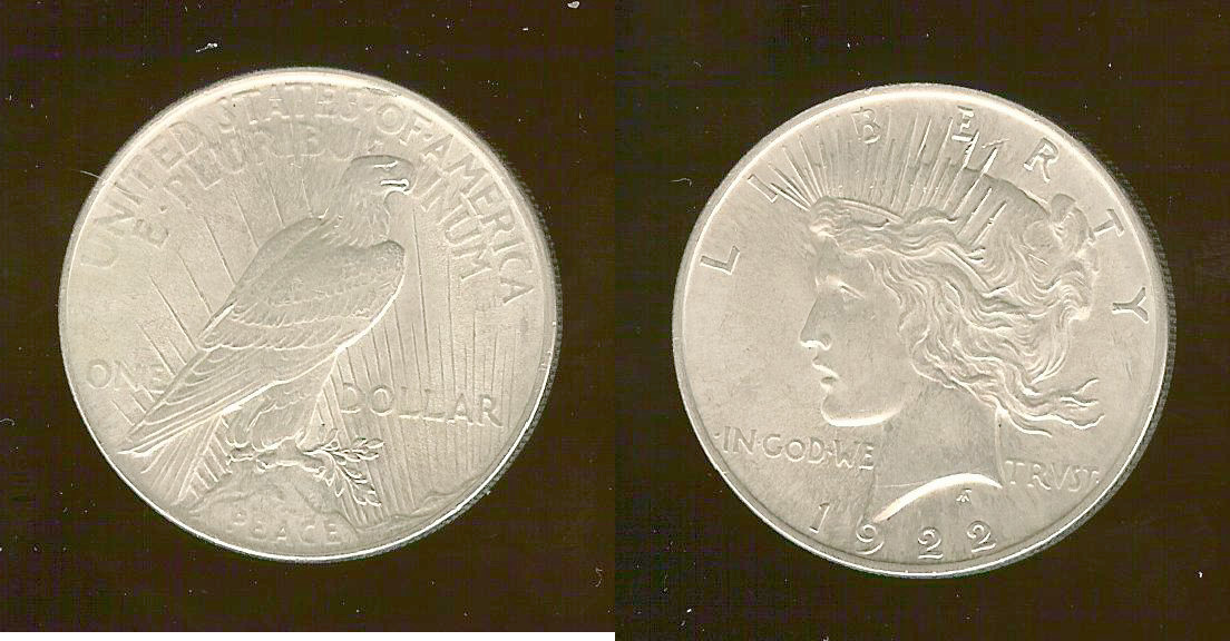 USA $1 1922 AU
